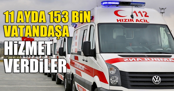 Mersin Acil Salk Hizmetleri Bakan Mehmet Gl, Mersin'de 63 istasyonda 94 ambulansla hizmet verdiklerini belirterek, 