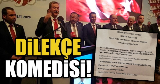 CHP l Bakanl kongresinde Alptekin Eserin adaylnn divan tarafndan engellenmesi ile balayan seim skandal, dileke komedisi ile tavan yapt.