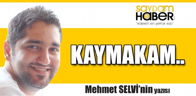 Genel Yayn Ynetmenimiz Mehmet SELV, yeni yazs ile SAYDAM HABER okuyucularyla buluuyor..