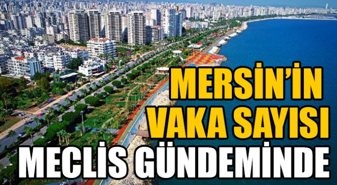 HDP Mersin Milletvekili Rdvan Turan, Mersinde yeni normalleme srecinde art gsteren koronavirs (Covid-19) vakalarn Meclis gndemine tad.