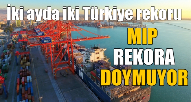 Trkiyenin en byk konteyner liman olan Mersin Uluslararas Liman letmecilii A.. (MIP), 2020 Ekim aynda 185 bin TEU, kasm aynda ise 193 bin TEU konteyner i hacmi gerekletirerek iki ay st ste Trkiye rekoru krd. 