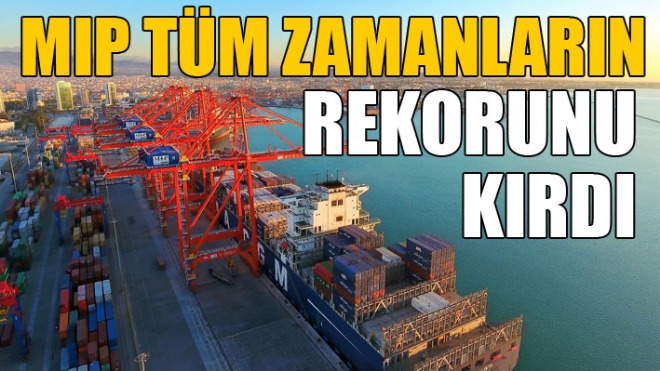 Trkiyenin en byk konteyner liman olan Mersin Uluslararas Liman (MIP), 2020 ylnda gerekletirdii konteyner i hacmiyle lkedeki 2 milyon TEU barajn geen ilk liman oldu. MIP, bu baarsyla tm zamanlarn rekorunu krd. 
