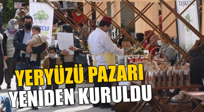 Tarsus'ta kurulan ve dnyann 70'inci, Trkiyenin 4'nc yeryz pazar yeni normallemeyle Kubatpaa Medresesi nnde yeniden kuruldu. 